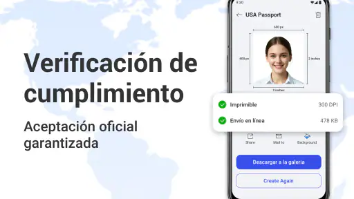 Creador de Fotos de Pasaporte screenshot