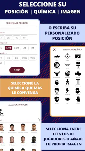 Creador de Tarjetas de Fútbol screenshot