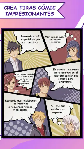Creador de tiras cómicas screenshot