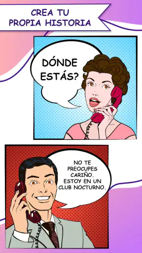 Creador de tiras cómicas screenshot