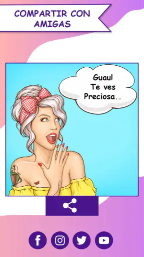 Creador de tiras cómicas screenshot