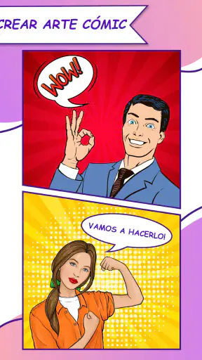 Creador de tiras cómicas screenshot