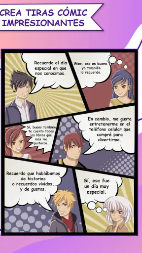 Creador de tiras cómicas screenshot