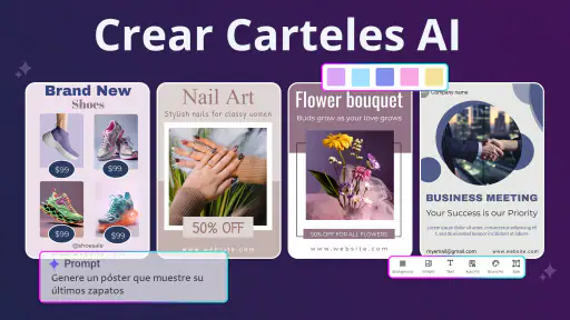 Crear carteles AI Poster maker screenshot