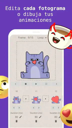 Crear stickers animados (FSM) screenshot