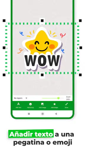 Crear stickers - WA Stickers screenshot