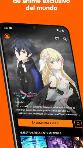 Crunchyroll screenshot