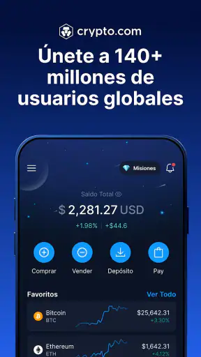 Crypto.com, compra BTC y CRO screenshot