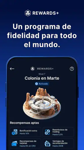 Crypto.com, compra BTC y CRO screenshot