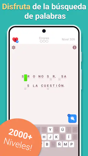 Cryptogram - Palabras Cruzadas screenshot
