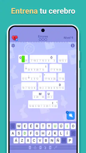 Cryptogram - Palabras Cruzadas screenshot