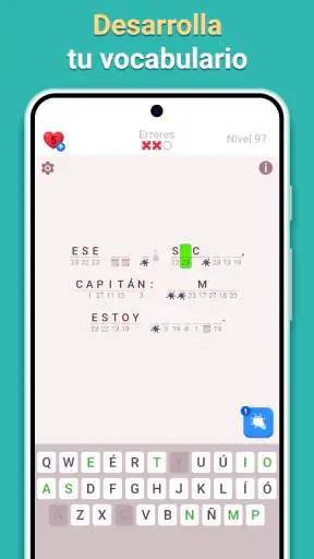 Cryptogram - Palabras Cruzadas screenshot