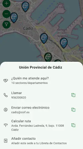 CSIF Andalucía screenshot