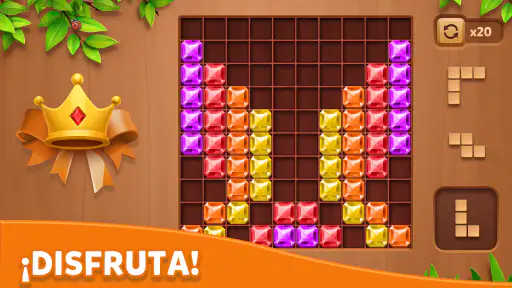 Cube Block - Juego Wood Puzl screenshot