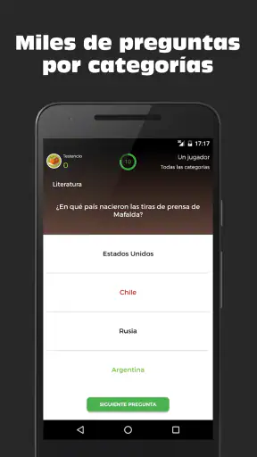 Cuestionados - Trivial tablero screenshot