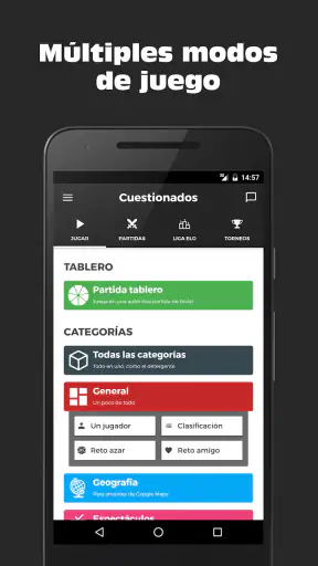 Cuestionados - Trivial tablero screenshot