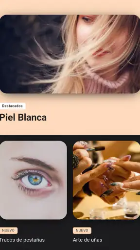 cuidado piel y cuidado cara screenshot