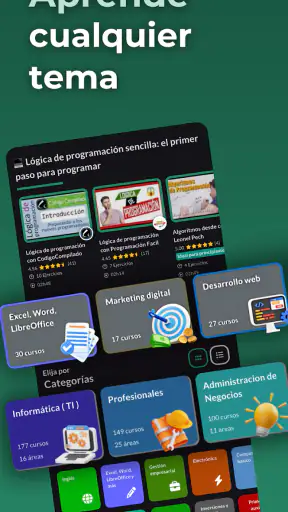 Cursa - Cursos online screenshot