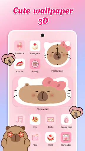 Cute Aesthetic Wallpaper Temas screenshot