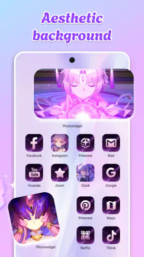 Cute Aesthetic Wallpaper Temas screenshot