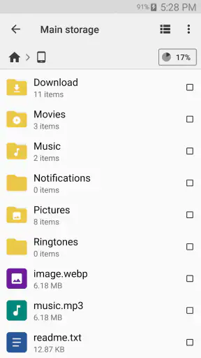 Cx Explorador de Archivos screenshot