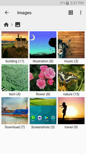 Cx Explorador de Archivos screenshot