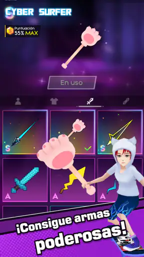 Cyber Surfer :Aventura Rítmica screenshot
