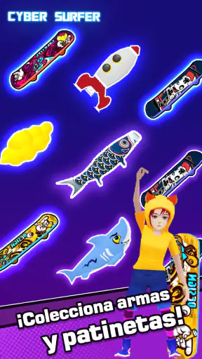 Cyber Surfer :Aventura Rítmica screenshot