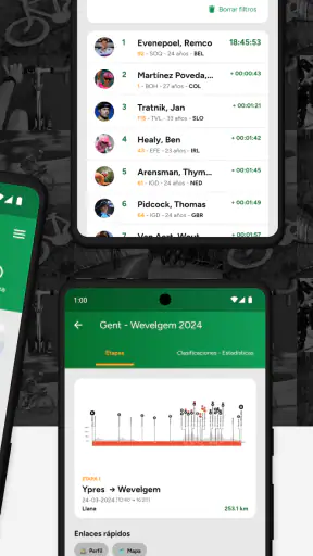 Cyclingoo: Resultados ciclismo screenshot