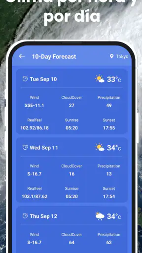 Daily Weather Launcher - Radar screenshot