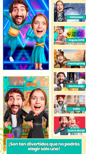Dance Yourself videos navidad screenshot