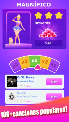 Dancing Dress - Chica de moda screenshot