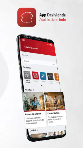 Davivienda screenshot