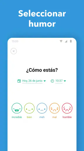 Daylio Diario, Agenda, Ánimos screenshot