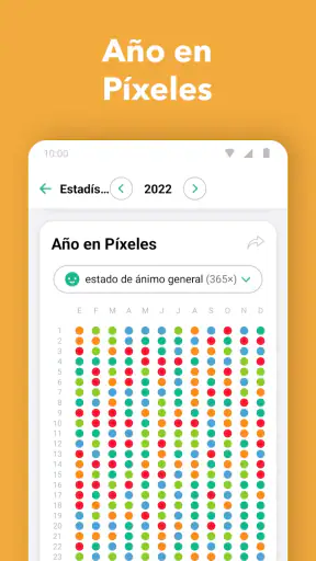 Daylio Diario, Agenda, Ánimos screenshot