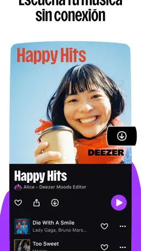 Deezer - Música y Podcasts screenshot