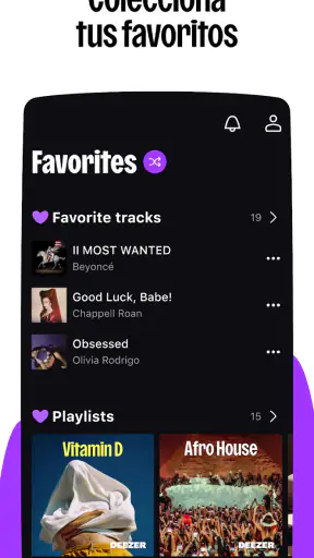 Deezer - Música y Podcasts screenshot