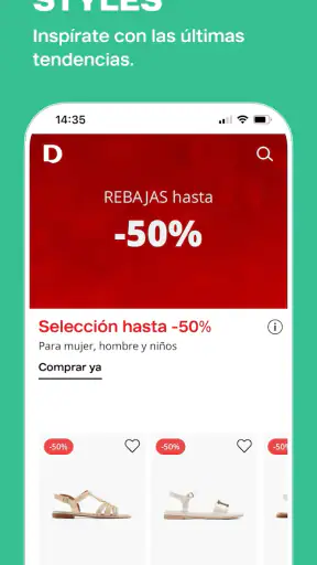 DEICHMANN Calzados screenshot