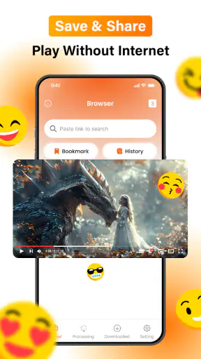 Descargador de videos 4k screenshot