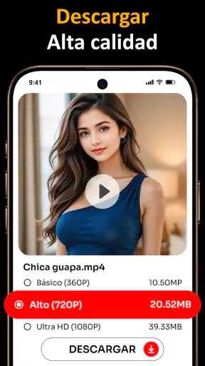 Descargador de Vídeos HD screenshot