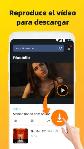 Descargar videos screenshot