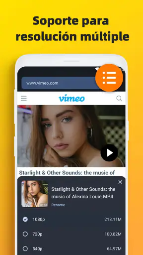 Descargar videos screenshot