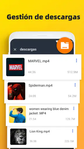 Descargar videos screenshot