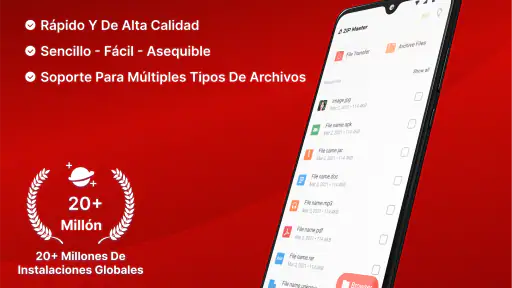 Descomprimir RAR / ZIP, Unzip screenshot