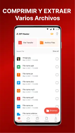 Descomprimir RAR / ZIP, Unzip screenshot