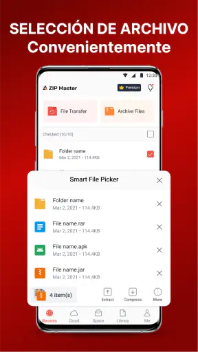 Descomprimir RAR / ZIP, Unzip screenshot