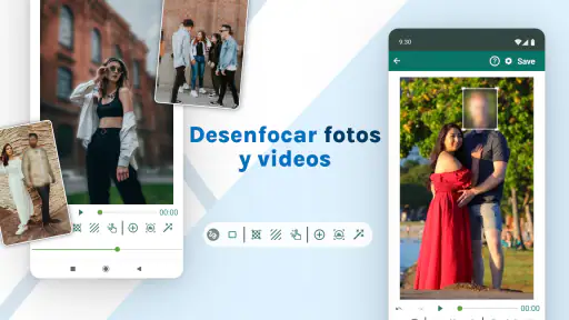Desenfoque de vídeo e imagen screenshot
