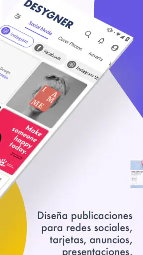 Desygner: Diseño Gráfico Fácil screenshot