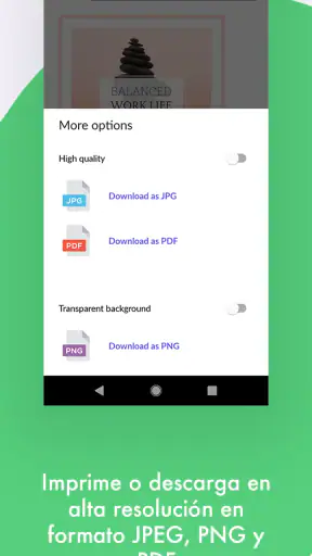 Desygner: Diseño Gráfico Fácil screenshot