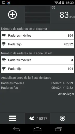 Detector de Radares - CamSam screenshot